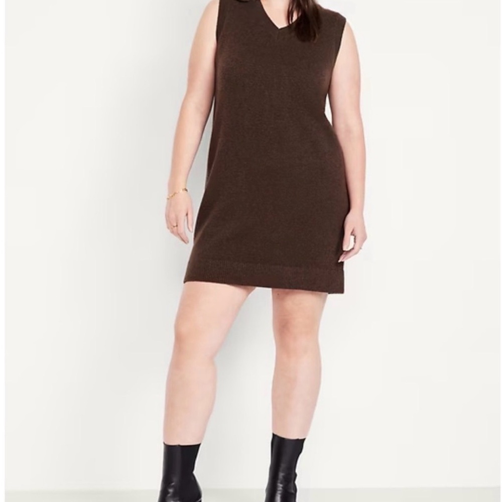 Old Navy SoSoft Sleeveless Mini Sweater Dress 3X NWT